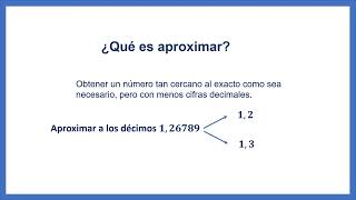 Aproximación por truncamiento y por redondeo [upl. by Lennard]