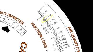 Air Duct Calculators Ductulator [upl. by Latrell483]