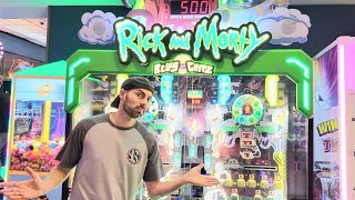 RICK AND MORTY BLIPS AND CHITZ ARCADE PUSHER FIRST LOOK 👀 [upl. by Onej671]