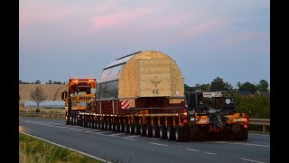 Bohnet Schwertransport  400t mit Leichtigkeit durch Erfurt [upl. by Cohberg294]