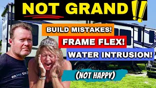 IS OUR RV RUINED Water Intrusion Frame Flex amp Build Mistakes Exposed By RV Tech [upl. by Lemkul141]