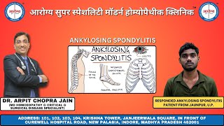 Ankylosing Spondylitis HLAb27 Positive to Negative Cured By Dr Arpit Chopra Jain Modern Homoeopathy [upl. by Jorge329]