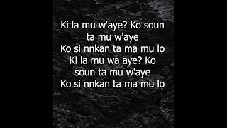 Asake amp Wikid MMS lyrics video [upl. by Keane]