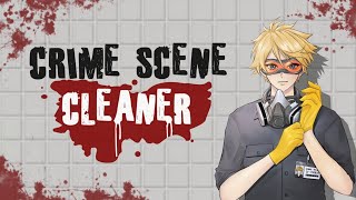 【CRIME SCENE CLEANER】SLOPPY JOB HERES THE MAN FOR THE MOP【NIJISANJI EN  Yu Q Wilson】 [upl. by Seldan]