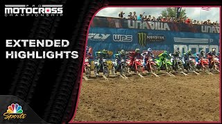 Pro Motocross 2024 EXTENDED HIGHLIGHTS Round 9 Unadilla  81024  Motorsports on NBC [upl. by Aznola386]