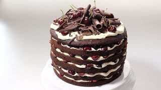 Black Forest Cake Recipe  Woolworths [upl. by Dibbrun396]