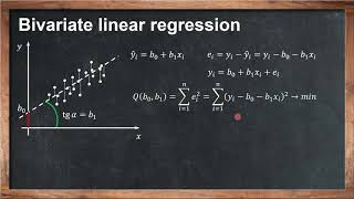 Bivariate linear regression lecture 3 [upl. by Elehcim]