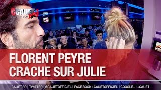 Florent Peyre crache sur Julie  C’Cauet sur NRJ [upl. by Idnis]