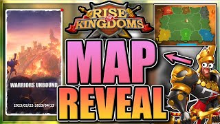 Full Map Reveal Warriors Unbound KvK Rise of Kingdoms [upl. by Niessuh]