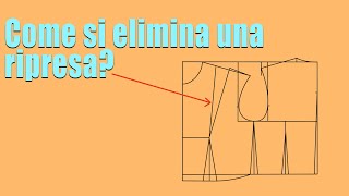 Come eliminare una ripresa Creare cartamodelli [upl. by Brad165]