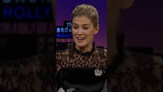 Rosamund Pike had never seen a Bond film before being cast  Star Fun Facts rosamundpike celebrity [upl. by Zigrang405]