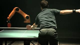 The Duel Timo Boll vs KUKA Robot [upl. by Cheyney]