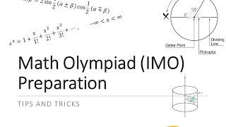 Math Olympiad IMO Preparations  Tips and Tricks [upl. by Redmond521]