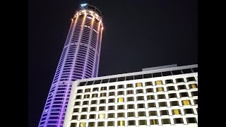 FRONT VIEW OF KOMTAR FROM HOTELPENANG Exploring St Giles Wembley Hotel in Georgetown Penang [upl. by Ainecey]