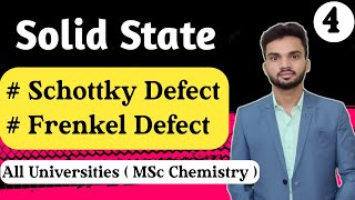 Schottky Defect and Frenkel Defect I Difference I Solid State I MSc 3rd Semester [upl. by Eiffub550]