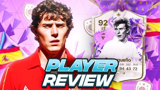 5⭐5⭐ 92 ULTIMATE BIRTHDAY ICON BUTRAGUENO PLAYER REVIEW  FC 24 Ultimate Team [upl. by Elberfeld271]