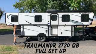 TrailManor 2720 QB Full Set Up It’s Amazing [upl. by Aramas]