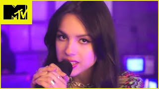 Olivia Rodrigo  deja vu Live Exclusive Performance for MTV Push [upl. by Darcia19]