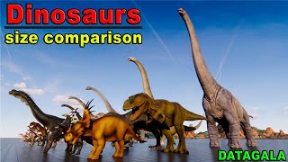 Dinosaurs Size Comparison 🦖🦕 Which Dinosaurs is the biggest [upl. by Navonoj]