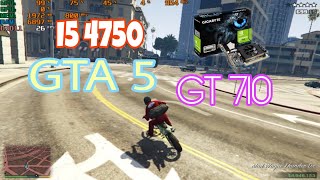 GTA 5  I5 4TH Gen  GT710 2GB  Graphics Test 60 FPS [upl. by Nomde]