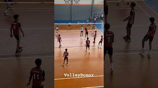 Rally 😱School Boys 😍Attack😱Defence😲 volleyball volleydonor volley shorts football futsal [upl. by Nancy683]