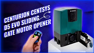 112 How to manually open your Centsys D5 Evo Sliding Gate opener [upl. by Botzow]