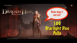 100 Starlight Dice Pulls  Dragonheir Silent Gods [upl. by Akimas]