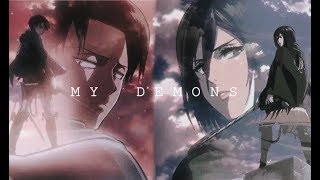 【AMV】Levi x Mikasa We are one in the same [upl. by Yelime660]