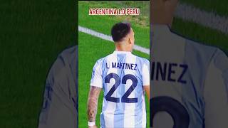 Argentina 10 Peru shorts football sports [upl. by Amaras453]