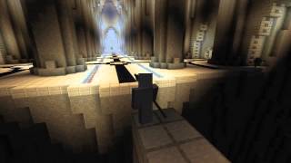 Gandalf VS Balrog  Escena Minecraft [upl. by Crispa]