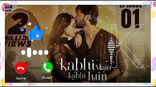 Kabhi Main Kabhi Tum OST Ringtone  Hania Amir  OST Song Ringtone  Pakistani Ringtone [upl. by Hairehcaz]