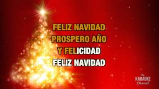 Feliz Navidad  José Feliciano  Karaoke with Lyrics [upl. by Harland]