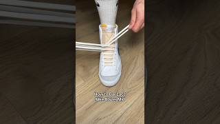 How to Lace Nike Blazer Mid ‘77 🤩👀 [upl. by Halsy]