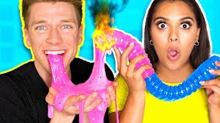 DIY Giant Gummy Worm MELTS into Edible Candy Slime SLIME YOU CAN EAT How To Make The BEST Slime [upl. by Ainalem]