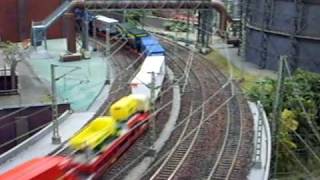 model railroading railroads toy trains railway scenery layout [upl. by Nebeur]