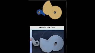 NON CIRCULAR GEAR  MOTION STUDY [upl. by Tilla253]