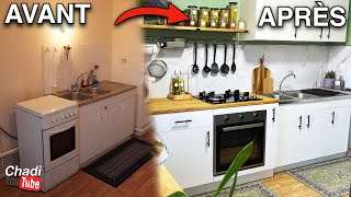 Rénovation Cuisine en 1 Semaine avec plein dAstuces et Conseils [upl. by Arabelle]