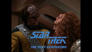 Worf meets with Kahless  HD TNG S06 E23 [upl. by Robet26]