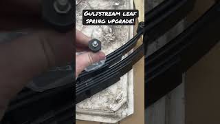 Rv Gulfstream 199DD camper leaf spring upgrade [upl. by Gunther]