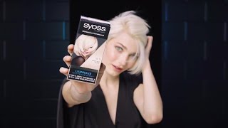 How To Blonde Hair Coloring  Baseline Blond Permanent Coloration SYOSS [upl. by Rois926]