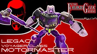 Legacy Voyager MOTORMASTER Animated EmGos Transformers Reviews N Stuff [upl. by Clardy]