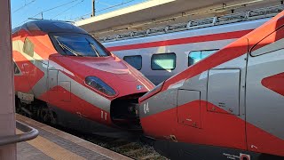 A bordo frecciarossa etr600 in duplex Livello standard  Nuovi interni etr600 FoggiaBenevento [upl. by Merceer]