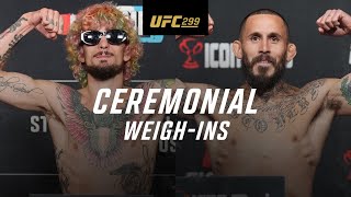 UFC 299 Ceremonial WeighIn [upl. by Priestley]