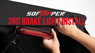 Installing the Softopper 3rd Brake Light [upl. by Isnan672]