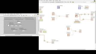 Calculadora de Electrónica básica en Labview [upl. by Stearn]