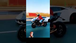 H2R VS FERRARI h2r 🔥frari shorts video viral [upl. by Ronnholm]