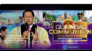 Global Communion Service with Pastor Chris [upl. by Yelad377]