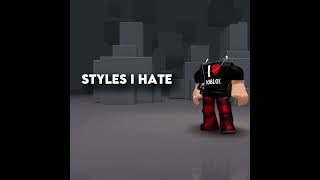 roblox styles I HATE 😫✋🏻Part 2 [upl. by Neuburger]