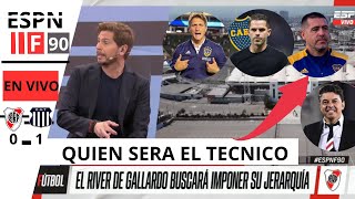 ESPN F90 EN VIVO RESUMEN RIVER 0 TALLERES 1¿QUIEN ES EL TECNICO DE BOCA ENTERATE [upl. by Orenid148]