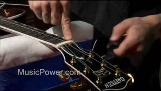 Gretsch Guitar Tech TipsRestringing A Bigsby Equipped Gretsch [upl. by Oiralednac711]